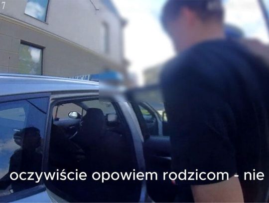 14-latek na hulajnodze elektrycznej złapany po pościgu. Błagał policjantów, żeby nie mówili rodzicom