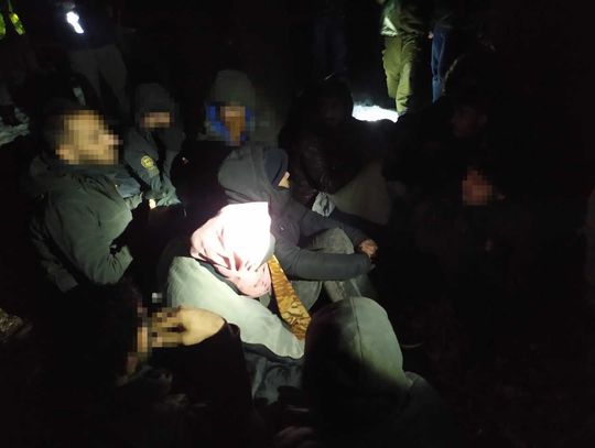 15 Syryjczyków nielegalnie wjechało do Polski. Na parkingu wyskoczyli z tira i uciekli do lasu