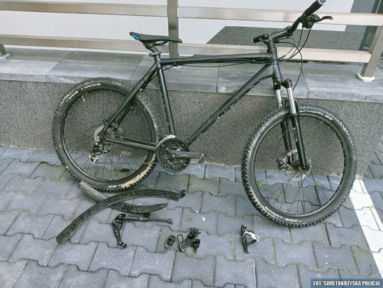16-latek ukradł z piwinicy rower za dwa tysiące, przemalował i jeździł jak swoim