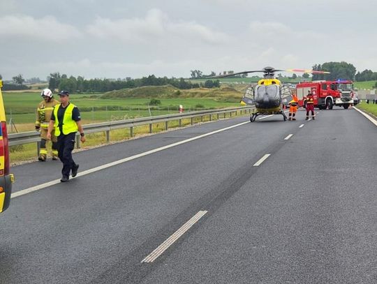 16-letni motocyklista zginął po wjechaniu w tył osobówki. Tragiczny wypadek na drodze S5