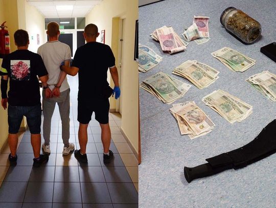 19-latek stracił towar i utarg. Policjanci dowiedzieli się, że może mieć narkotyki, a potem odwiedzili w domu