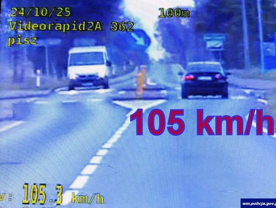 19-latka w BMW straciła prawko za rażące przekroczenie prędkości w terenie zabudowanym