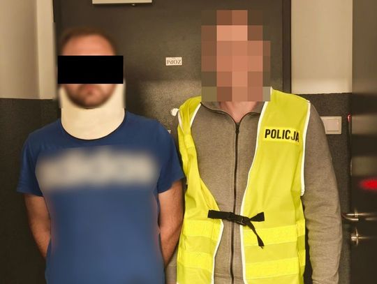 23-latek uciekał przed policją pieszo i autem. Miał zakaz i narkotyki i był pod wpływem