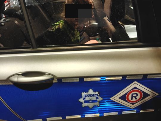 26-latka bez prawa jazdy wjechała autem do rowu. Miała ponad trzy promile we krwi