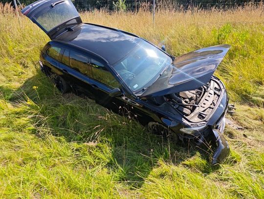 31-latek wsiadł za kierownicę po narkotykach i bardzo źle się to skończyło. Na ekspresówce zderzył się z BMW