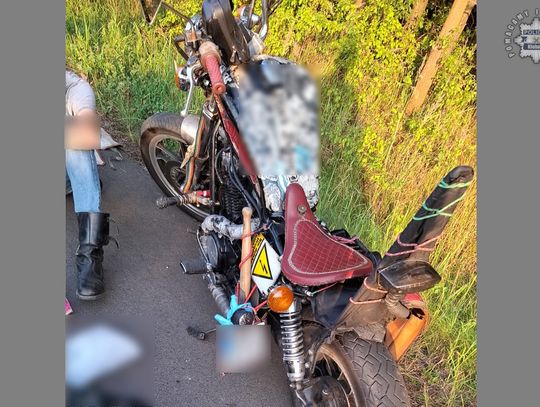 38-latek uciekał przerobioną hondą policji. Nie miał uprawnień, a do tego był po narkotykach