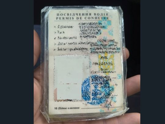 38-latka z Ukrainy zatrzymana podczas kontroli. Policjanci ujawnili fałszywe prawo jazdy