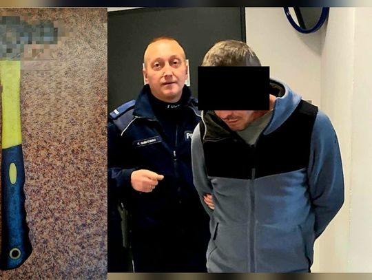 41-latek uderzył byłego szefa młotkiem w głowę. Chciał wymusić wypłatę zaległego wynagrodzenia