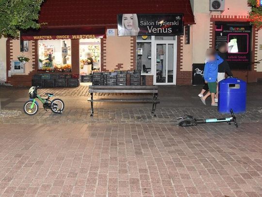 5-latek na rowerku potrącony przez 15-latka z dziewczyną na jednej hulajnodze elektrycznej