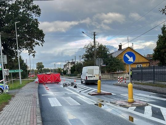 52-letni mężczyzna potrącony na przejściu dla pieszych. Mimo reanimacji nie udało się go uratować