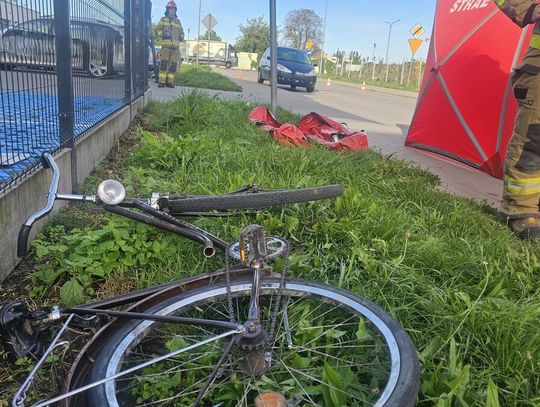 65-latek zginął w zderzeniu z samochodem. Policja wyjaśnia okoliczności wypadku