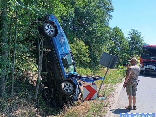 79-latek postawił auto na sztorc. Dokonał tego, mając ponad pół promila