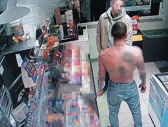 Agresywny recydywista zaatakował ekspedientkę i klienta sklepu. Został obezwładniony przez policję