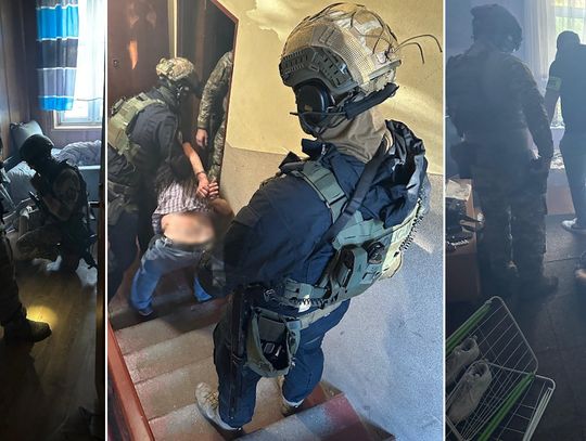 Akcja antyterrorystów w Gdańsku. Bladym świtem zatrzymali gangstera ściganego za zabójstwo