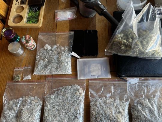 Akcja kryminalnych na Śląsku. Przejęte 2,5 kg marihuany i klefedronu i mniejsze ilości Alpha PVP