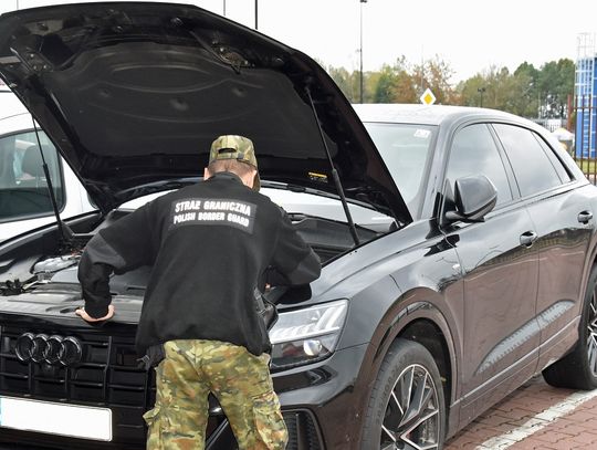 Audi warte 700 tysięcy zatrzymane na granicy z Białorusią. Kilkanaście godzin wcześniej zostało skradzione w Rumunii