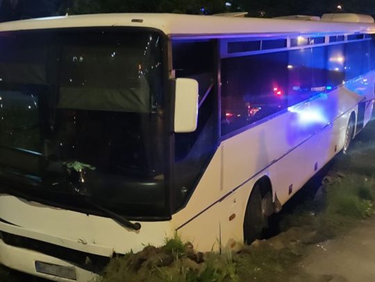 Autobus spóźnił się o godzinę. Zabrał jedną pasażerkę, niedługo później rozbił się na latarni