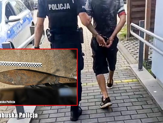Bardzo się denerwował, a chodziło tylko o brak lampki w rowerze. Mężczyzna chował narkotyki  i miał granat moździerzy w piwnicy