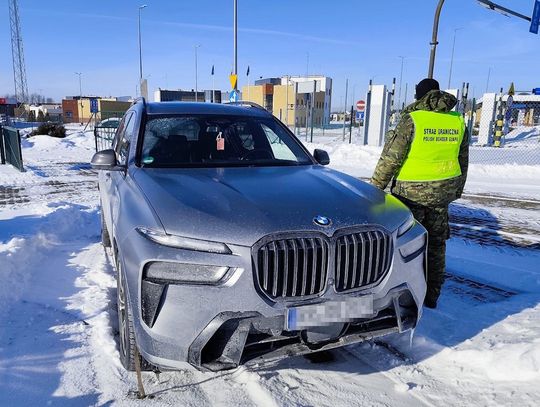 BMW warte blisko pół miliona zatrzymane na granicy. Auto zostało skradzione kilka dni temu