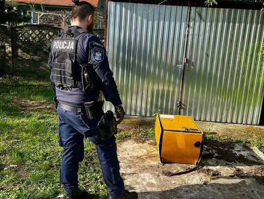 Bracia ukradli fotoradar wart 120 tysięcy i próbowali go otworzyć. Wpadli, bo się pokłócili