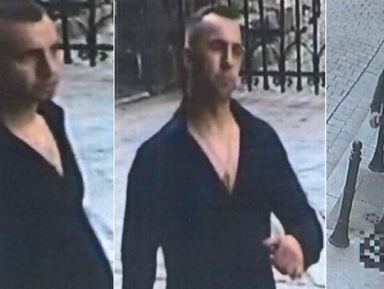 Brutalna napaść pod lokalem we Wrocławiu. Policjanci szukają mężczyzny ze zdjęcia