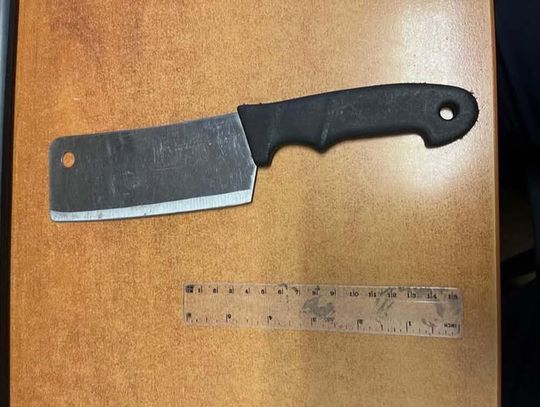 Brutalnie pobił własnego ojca i ranił go tasakiem. Przed policjantami schował się na klatce