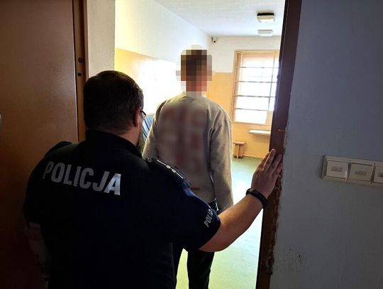 Był poszukiwany tylko 2 godziny. Mężczyzna trafił do więzienia za znęcanie się nad matką