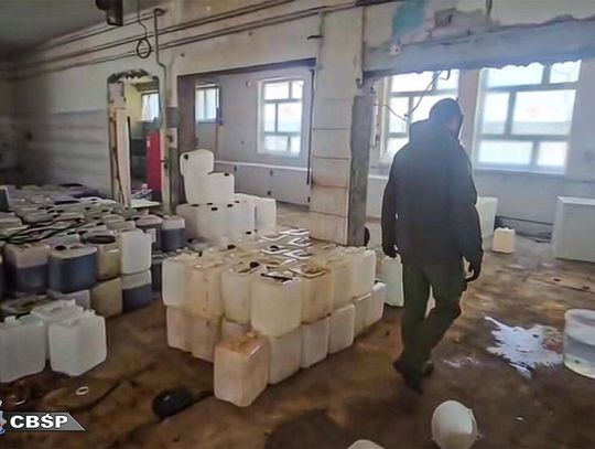 CBŚP zlikwidowało trzy laboratoria narkotykowe. Zabezpieczony towar wart 145 milionów złotych