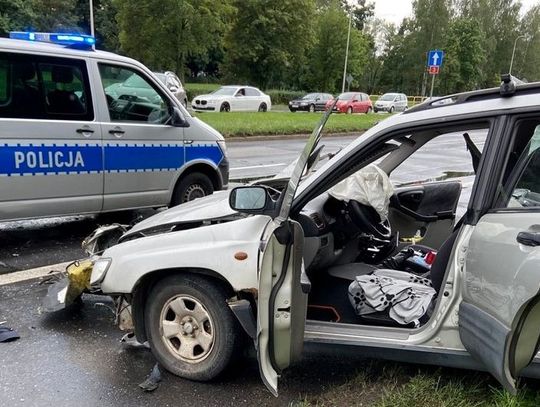 Chciał uciec za wszelką cenę. Jak już się rozwalił, dalej próbował na nogach. Dzień wcześniej zabrali mu prawko