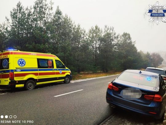 Chcieli zabrać mu prawo jazdy, powiedział, że źle się czuje i wezwał karetkę