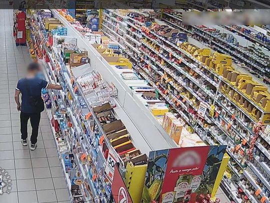 Codziennie kradł w tym samym sklepie. Udało mu się wynieść towar za prawie 3 tysiące