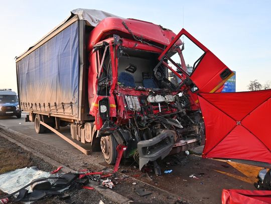Czarny wtorek na wrocławskim odcinku autostrady A4. Zginęli dwaj kierowcy samochodów ciężarowych