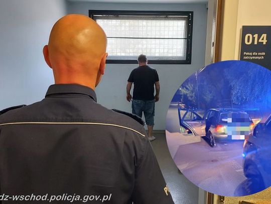 Czterech mężczyzn w Golfie i nerwowe ruchy. Mieli narkotyki, a jeden był poszukiwany