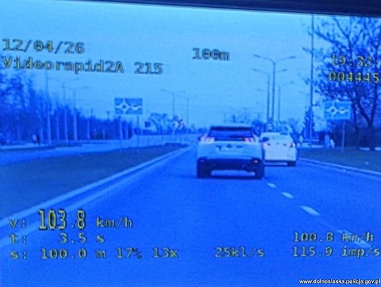 Długo nie pojeździła. 18-latka straciła prawo jazdy za przekroczenie prędkości w  terenie zabudowanym