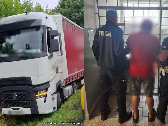 Do emerytury niedaleko, a teraz będzie musiał zmienić zawód. Pijany kierowca tira wjechał do rowu