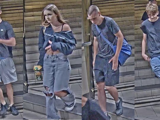 Dokonali rozboju na młodych mężczyznach. Policja opublikowała wizerunki domniemanych sprawców