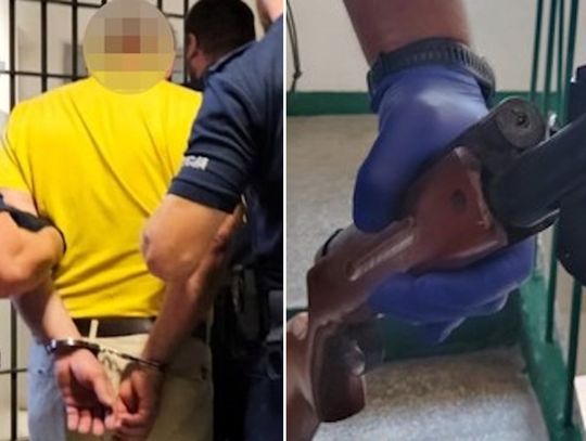 Dramatyczna akcja policji. Pojechali pomóc mężczyźnie, w mieszkaniu wycelował w nich broń