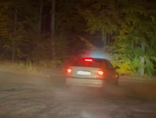 Driftował tam, gdzie nie spodziewał się patrolu. Pechowy finał popisów BMW