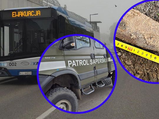 Dwa pociski artyleryjskie w murach więzienia. Zostały znaleziono przypadkowo