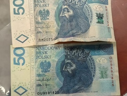 Dwaj chłopcy chcieli zapłacić w sklepie fałszywą pięćdziesiątką. Już raz im się to udało
