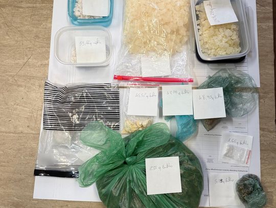 Dwie 28-latki miały ponad 2 kg narkotyków w mieszkaniu. Kobiety zostały objęte dozorem policji