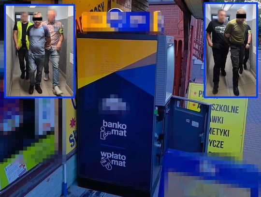 Dwóch kumpli próbowało obrobić bankomat. Nie przewidzieli, że włączy się alarm
