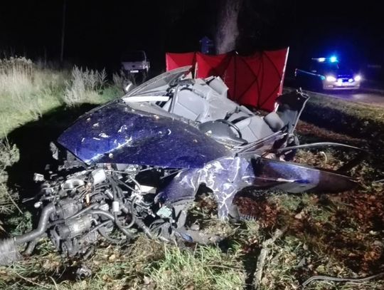 Dwóch nastolatków w audi i 200 na liczniku. Doszło do koszmarnego wypadku. Obaj nie żyją