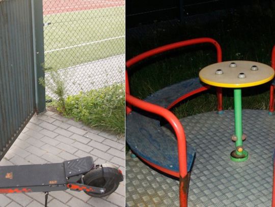 Dzieci rozpędziły karuzelę hulajnogą, 14-latka zderzyła się głowami z kolegą i straciła przytomność