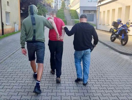 Dzień po wyjściu z więzienia zaatakował policjantów. Rzucił puszką z piwem i zaczął kopać