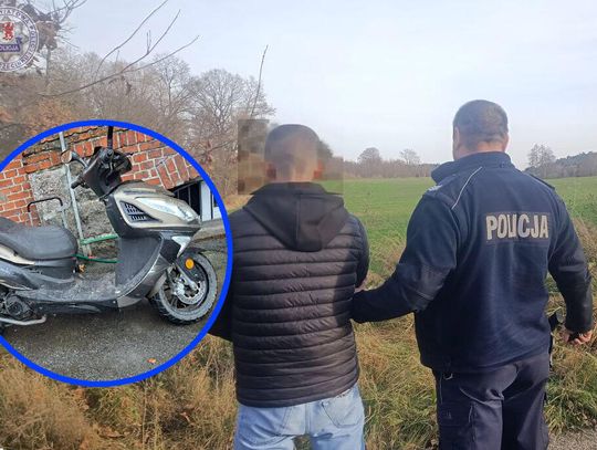 Dziewczyna powiedziała, żeby przyjeżdżał. Mężczyzna ukradł junaka i ruszył w trasę