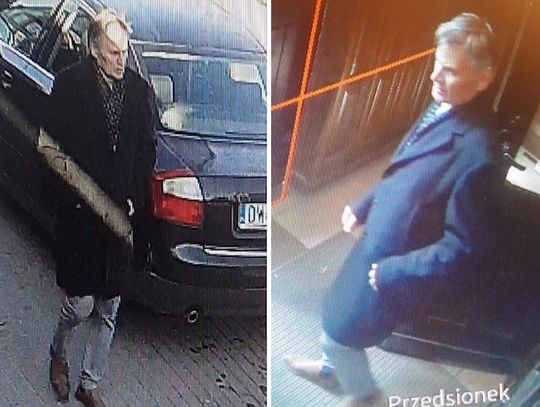 Elegancki mężczyzna celowo zarysował auta na parkingu. Policja opublikowała zdjęcia i prosi o pomoc
