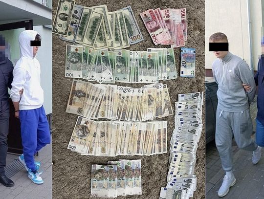 Fałszywi policjanci chcieli wyłudzić ponad 300 tysięcy złotych. To dwaj 20-latkowie