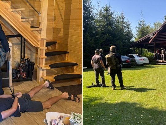 Gangster przez 17 lat ukrywał się przed policją. Wytropili go i zatrzymali w willi na Mazurach
