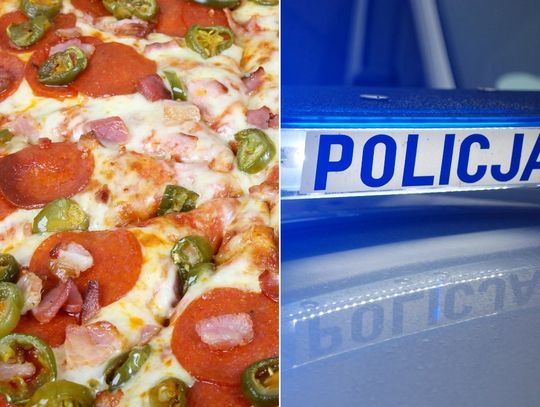 Jarał trawkę i rozwoził pizzę. Usnął za kierownicą, a potem pchał auto